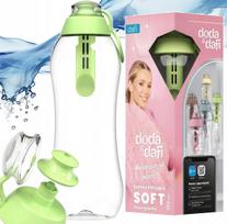 Vandens butelis su filtru Dafi Doda SOFT 0,7 l, pistacijos spalvos, be BPA