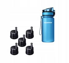 Vandens filtruojantis butelis Aquaphor City 0,35 l su 5 filtrais, mėlynas