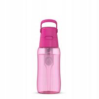 Vandens butelis su filtru Dafi 0,5 l SOLID Flamingo Pink su šiaudeliu