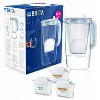 Stiklinis filtras BRITA su Pure Performance kasete ir 2x Hard Water