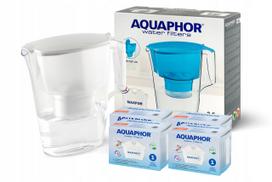 Vandens filtras ąsotis Aquaphor Time baltas su 4 B25 Maxfor+ kasetėmis, iki 200 l