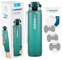 Gertuvė Wessper Tritan, 1 l, žydra, su 3 filtrais
