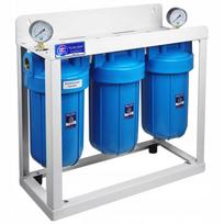 Vandens filtrų rinkinys Aquafilter HHBB10B, 10 colių, BIG BLUE, su kraujospūdžio matuokliais