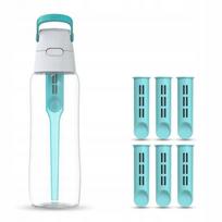 Gertuvė su filtru Dafi SOLID Tritan 0,7 l, žydra, su 7 filtrais