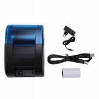 Nešiojamas 58mm USB Bluetooth ESC POS QP kvitų spausdintuvas