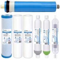 Vandens filtrų rinkinys Osmosis RO7 Ustm su žarna ir membrana