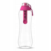 Vandens filtruojantis butelis Dafi SOFT 0,5 l, rožinis, su 1 anglies filtru