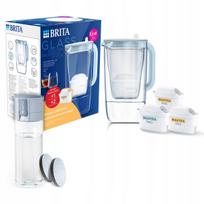 Vandens filtras BRITA su stikline ąsočiu, PP kasete ir 2x Hard Water filtrais, gertuvė