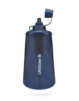Minkštas sulankstomas LifeStraw Peak Squeeze 650ml filtruojantis buteliukas, mėlynas
