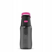 Vandens butelis su filtru Dafi 0,5 L juodas flamingo rožinis