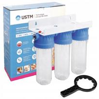 Vandens filtro korpusas visam namui 3 pakopų USTM 1" GW