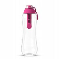 Vandens butelis su filtru Dafi 0,5 l, flamingo, 2 filtrai