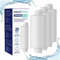 Dušo filtro keičiamas AquaFloow kasetė, 3 vnt. metams
