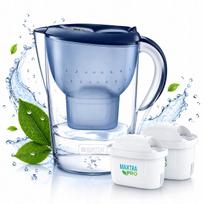 Vandens filtras Brita Marella XL 3,5 l mėlynas su 2 Maxtra Pro filtrais