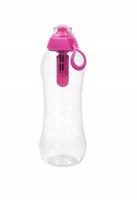 Vandens butelis su filtru Dafi 0,5 l, rožinis, su 1 filtru