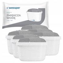 Vandens filtras Wessper Aquamax Protect, 6 vnt., tinka Brita, Dafi ąsočiams, kietam vandeniui