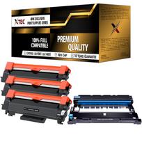 Tonerio kasetės ir būgnas Brother MFC-L2712DW, MFC-L2732DW, HL-L2352DW, DCP-L2532DW, 3 vnt.