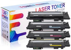 Tonerio kasetės Samsung C430W C480W C480FW CLT-K404S, 4 vnt.