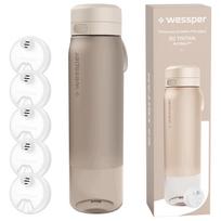 Gertuvė TRITAN BPA FREE WESSPER B2 1L su 5 filtrais