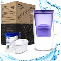 Vandens filtravimo ąsotis AQUALOGIS ETUDE 2,9 l su kasete, levandų spalvos
