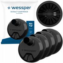 Vandens filtro kasetė Wessper Actitex 4 vnt. Aquaphor City gertuvei