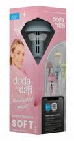 Vandens butelis su anglies filtru Dafi Soft DODA 0,5 Dove Blue