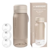 Vandens butelis TRITAN BPA FREE WESSPER B2 500ml su 3 filtrais