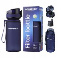 Vandens filtras buteliukas Aquaphor City 350 ml, navy mėlynas