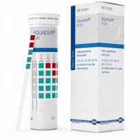 Vandens kietumo matuoklio juostelė AQUADUR 5-25, 90-450 ppm CaCO3, 1 vnt.