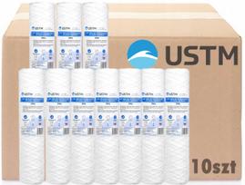 Vandens filtro kasetė 10" 5 mikronų PP5M, 10 vnt., USTM