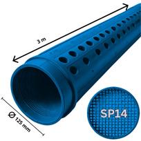 Vamzdžių „Uniwoda“ „DIY“ rinkinys, 3 m, fi 125, SP14 tinklelis, varžtas, juosta