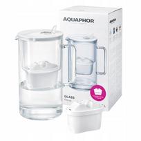Vandens filtro ąsotis Aquaphor Glass, 2,5 l, baltas