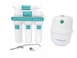 Vandens filtras osmosas RO5 Hydroniqa 100 GPD su mineralizatoriumi, 12 l