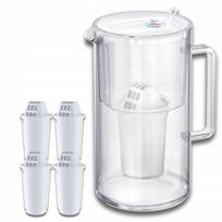 Vandens filtras ąsotis Aquaphor Nord 2,5 l, balta, su 4 A5 (350L) kasetėmis