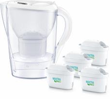 Vandens filtras Brita Marella 2,4 l baltas su 4 filtrais