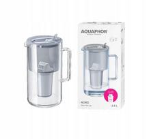 Vandens filtras ąsotis Aquaphor Nord 2,5 l su kasete A5 Mg (350 l), pilkas