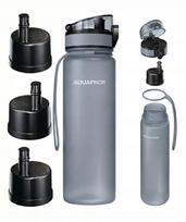 Vandens filtras buteliukas Aquaphor City 0,8 l sidabrinis/pilkas su 3 papildymais