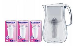 Vandens filtras Aquaphor Orleans 4.2 l baltas su 3 A5 Mg kasetėmis