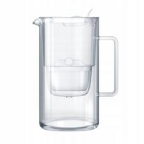 Vandens filtras ąsotis Aquaphor Glass 2,5 l su Maxfor+ H kasete, baltas