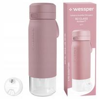 Stiklinis vandens butelis su filtru WESSPER B2 ACTITEX 700ml