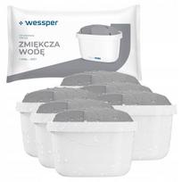 Vandens filtrai Wessper PROTECT, tinkami Brita ir Dafi ąsočiams, 6 vnt., kietam vandeniui