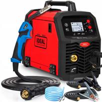 Pusiau automatinis suvirinimo aparatas IDEAL TECNO MIG 205 LCD, MIG/TIG/MMA, 200A