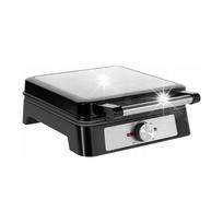 Vaflinė 4 vafliams 1600W inox Teesa su galios reguliavimu
