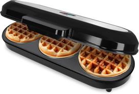 Vaflių keptuvė XXL, 3 belgiški vafliai, 1200W, nelipnus paviršius