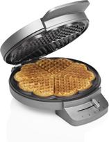Vaflinė PRINCESS 1200W, širdelės formos, su termostatu, juoda, penki vafliai