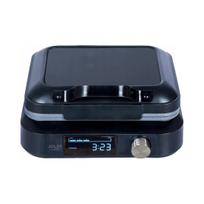 Vaflinė STRONG, 2 dideli traškūs vafliai, 2200W, temperatūros reguliavimas, LCD, su receptu