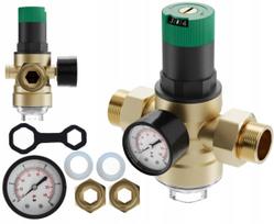 Slėgio reduktorius su filtru 1" vandeniui, manometru USTM