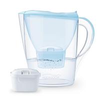 Vandens filtravimo ąsotis Aqualogis Harmony 2,6 l, šviesiai mėlynas, su Pure+ filtru