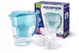 Vandens filtravimo ąsotis Aquaphor Jasper 2,8 l su 2 Maxfor B25 filtrais, mėlynas