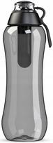 Vandens butelis su anglies filtru Dafi Soft 0,5 l, juodas